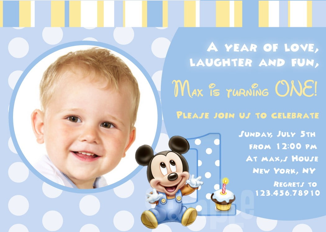 Get 1St Birthday Invitation Wording Pics Free Invitation Template