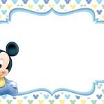 FREE Printable Mickey Mouse Baby Shower Invitation cute – FREE ...