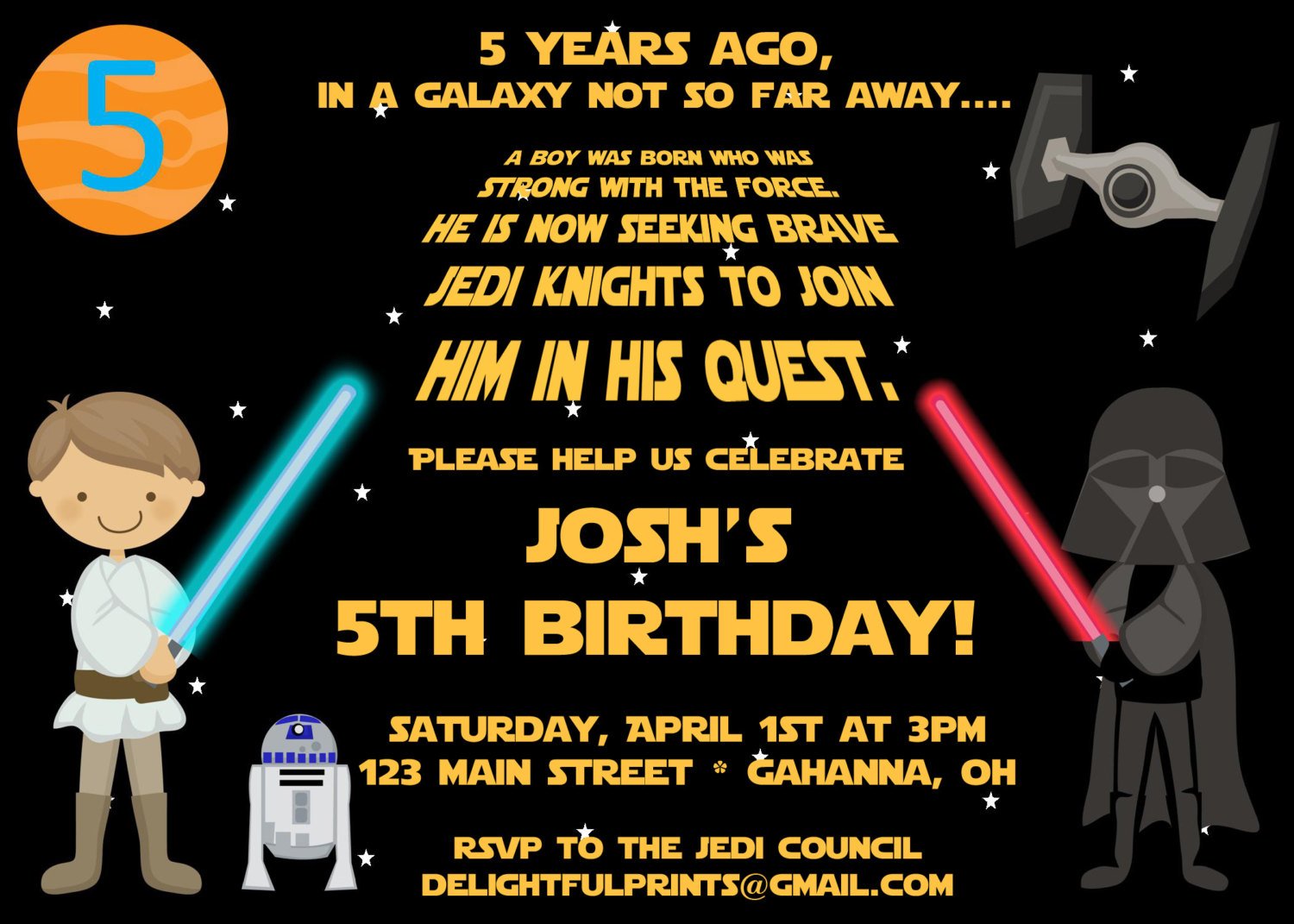 Free Printable Star Wars Birthday Party Invitations FREE Invitation Templates Drevio
