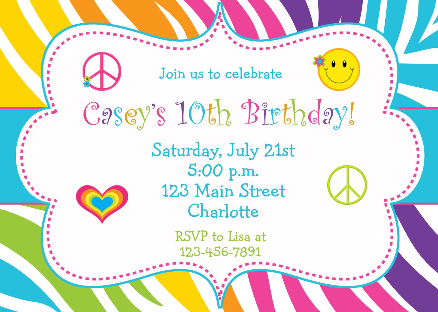 Free Party Invitations To Print At Home 9