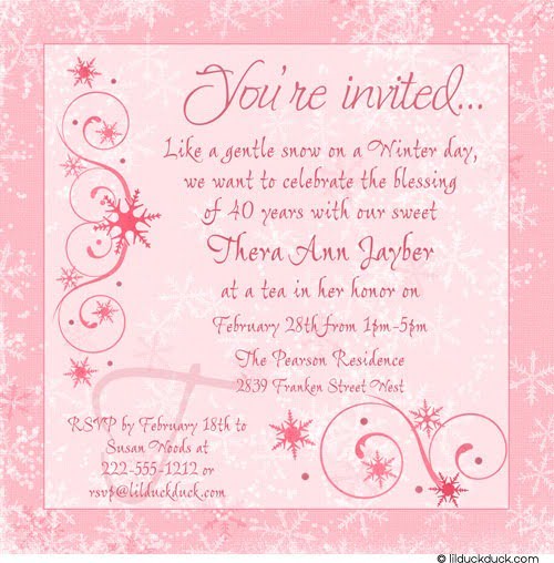 Birthday Invitation Wording For Adults 2