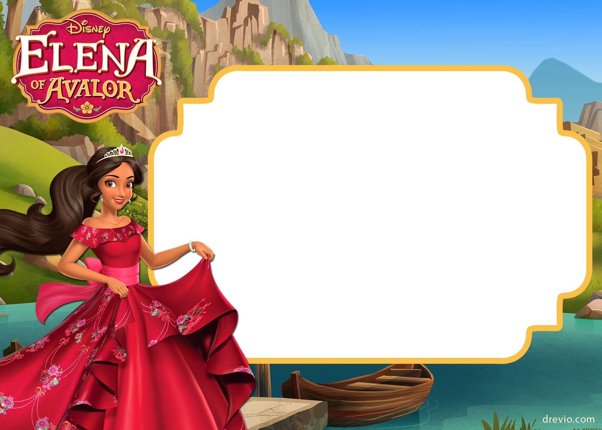 Elena Of Avalor Birthday Invitations 3