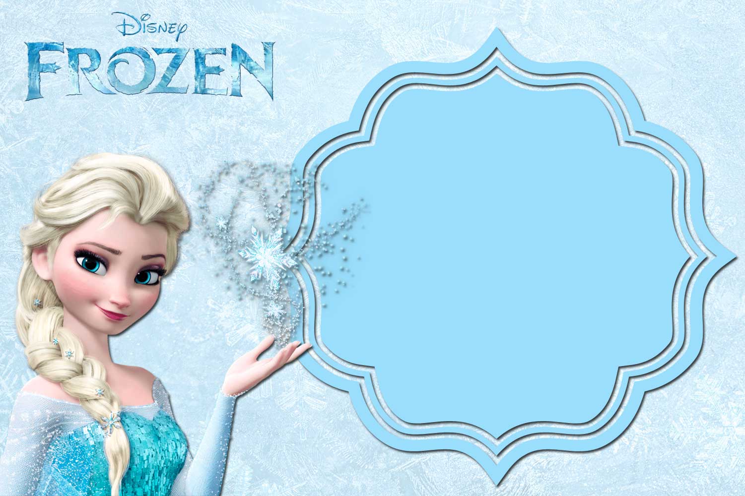 Frozen Invitation Template Free Download Pdf