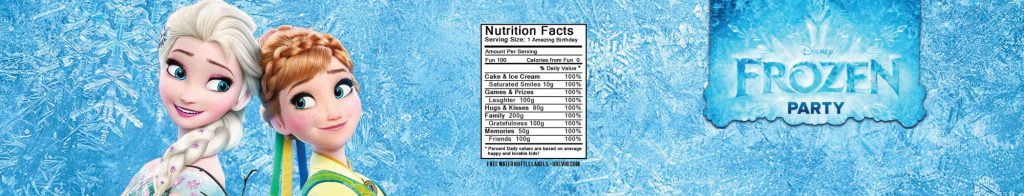 free printable frozen water bottle labels download hundreds free