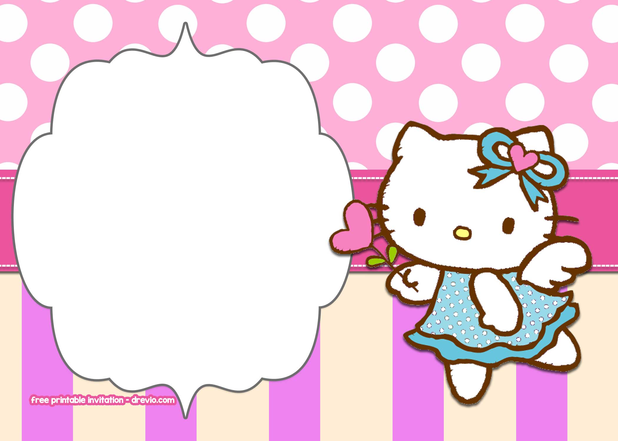 Hello Kitty Free Printable Template Printable Templates