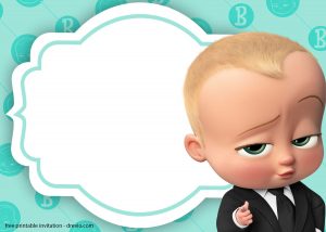 Baby Boss Invitation Template for Your Adorable Little Boss | | FREE ...