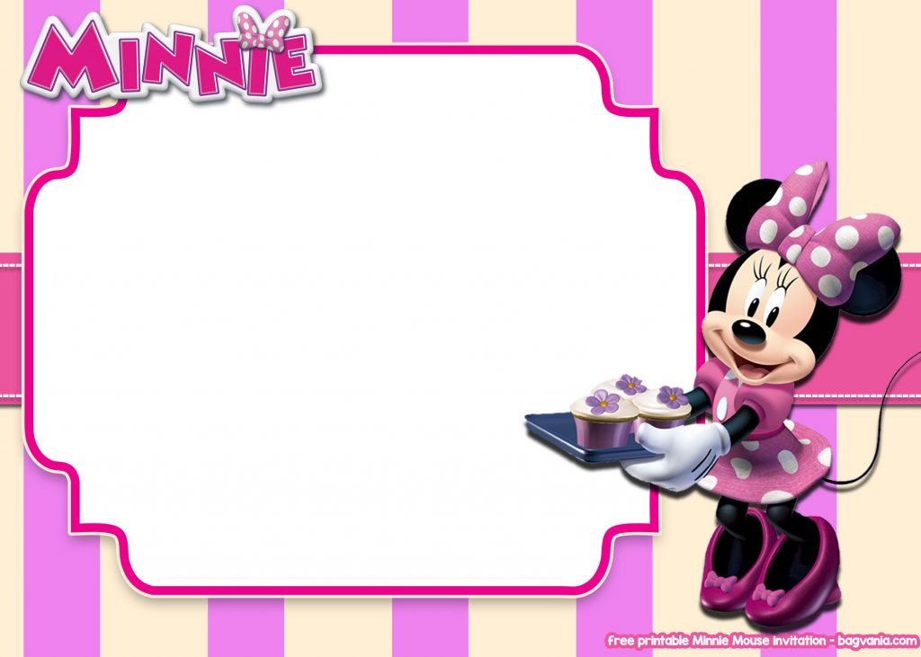 14 free printable minnie mouse all ages invitation templates drevio