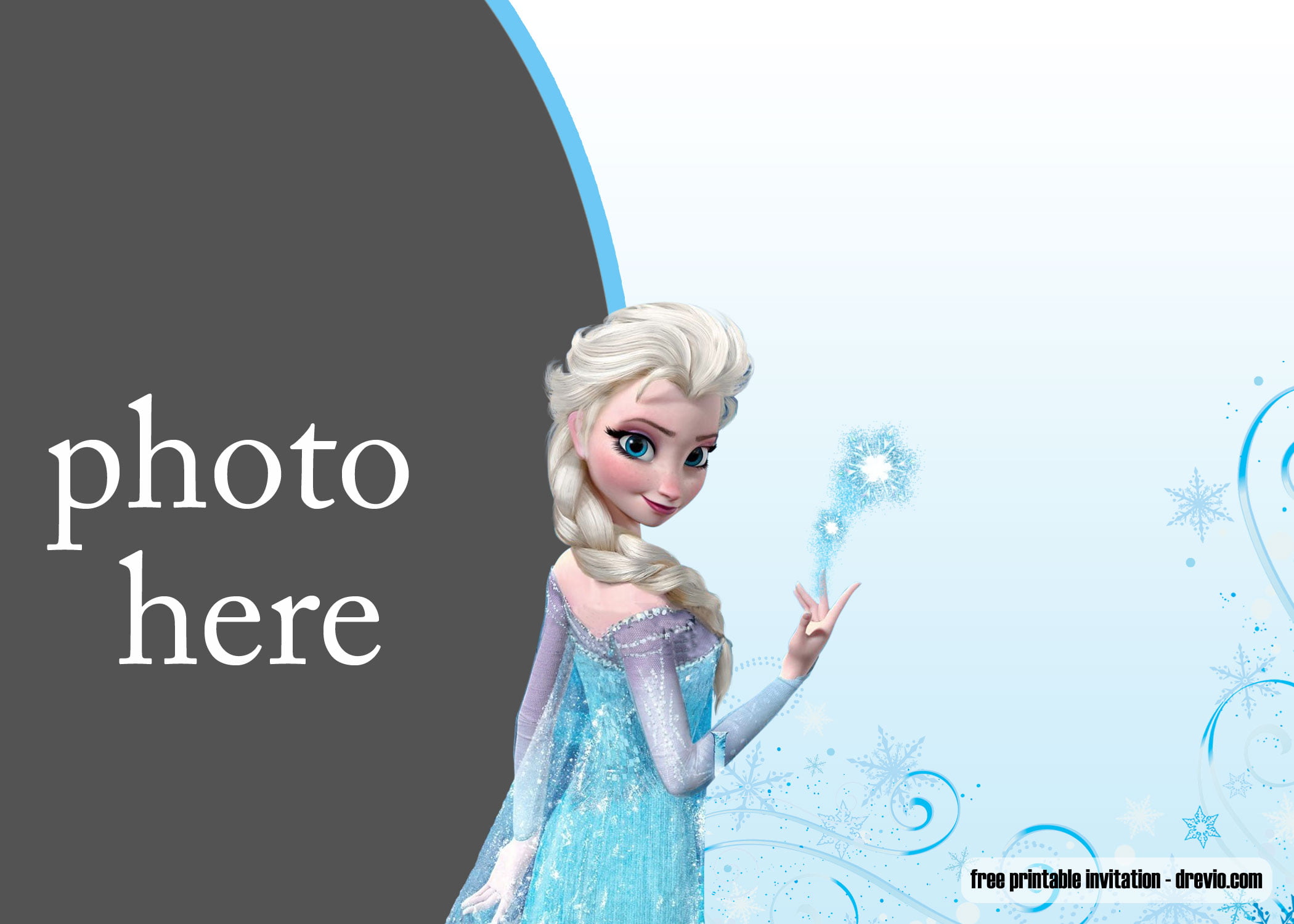 Free Printable Elsa Frozen Invitation Templates Download Hundreds Free Printable Birthday Invitation Templates
