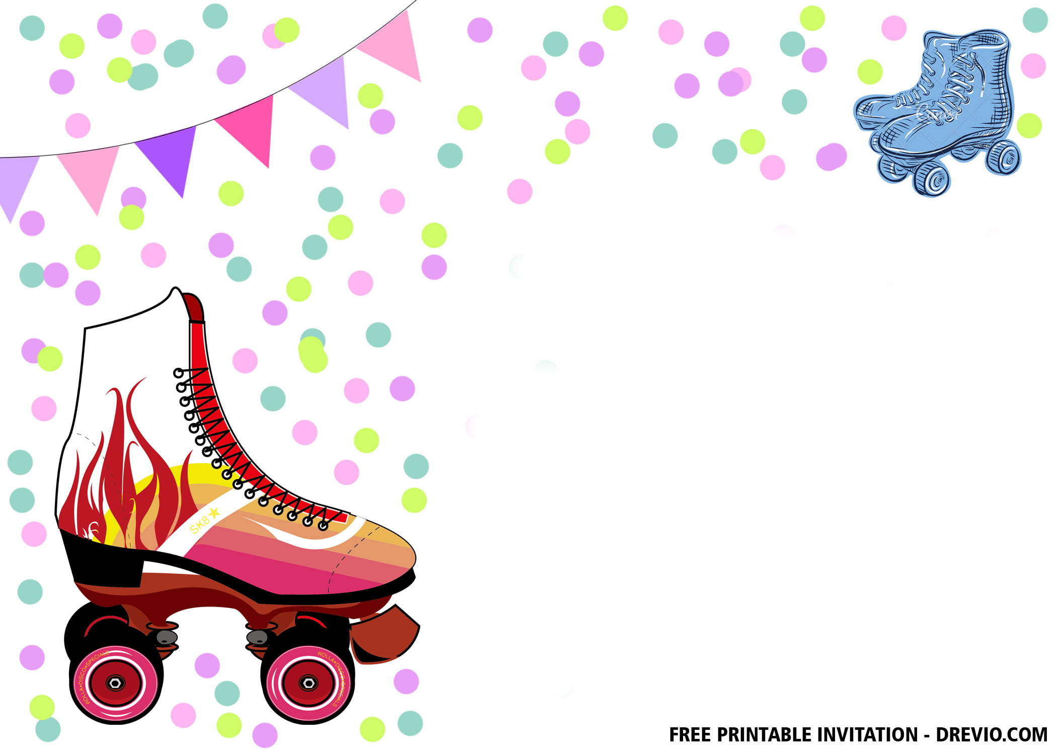 free-printable-roller-skates-invitation-templates-download-hundreds