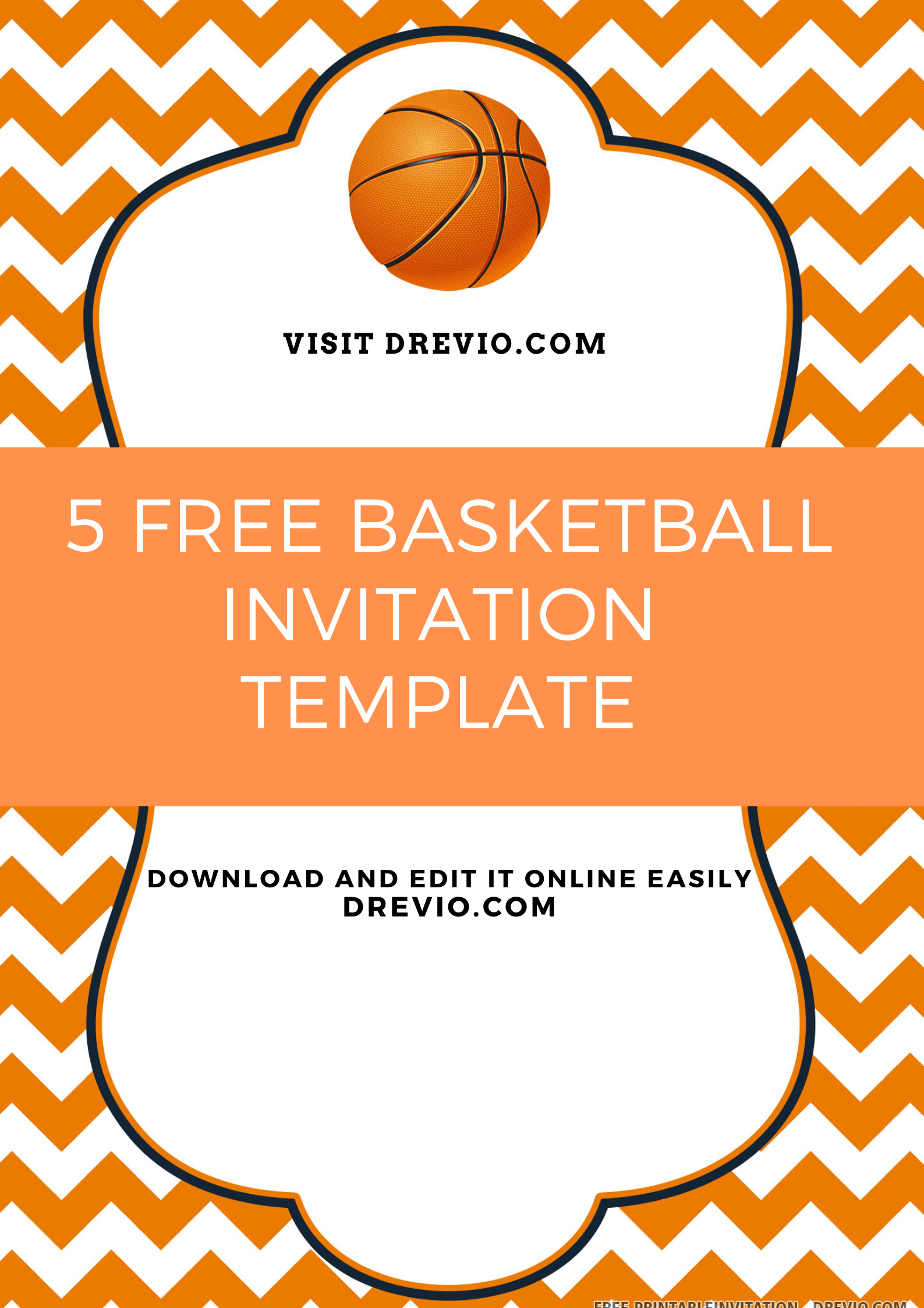 Basketball Invitation Template Free Templates Printable Download