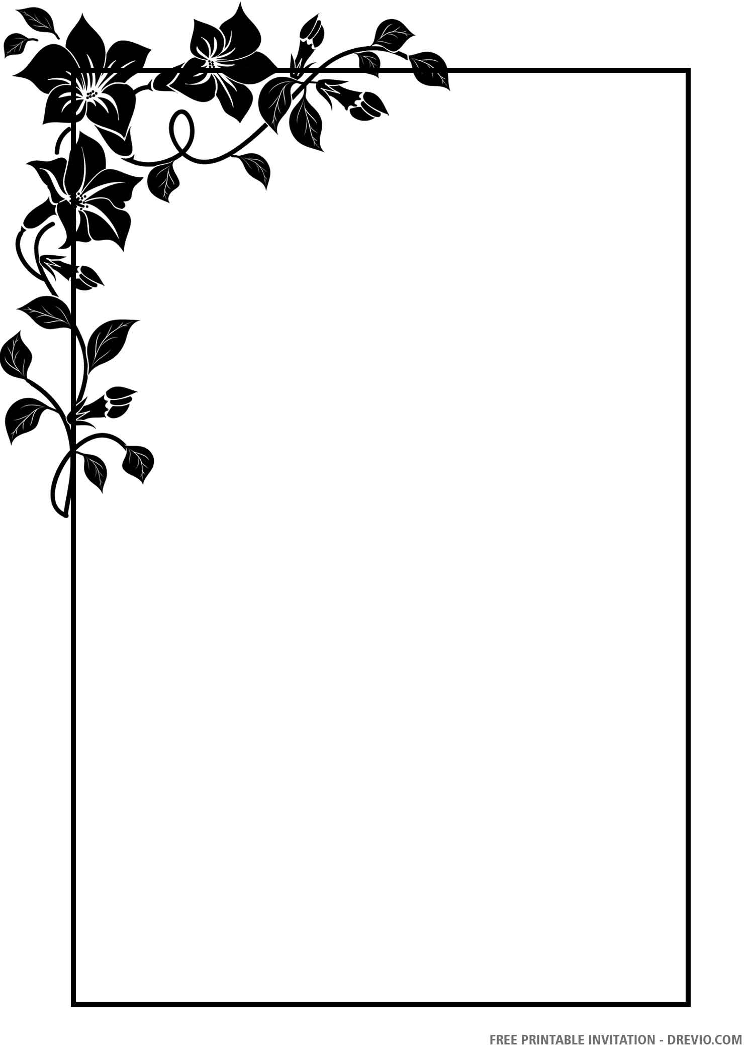 free-printable-black-and-white-floral-wedding-invitation-templates