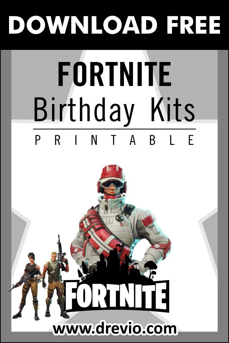 Free Printable Fortnite 1 Birthday Party Kits Template Download Hundreds Free Printable Birthday Invitation Templates