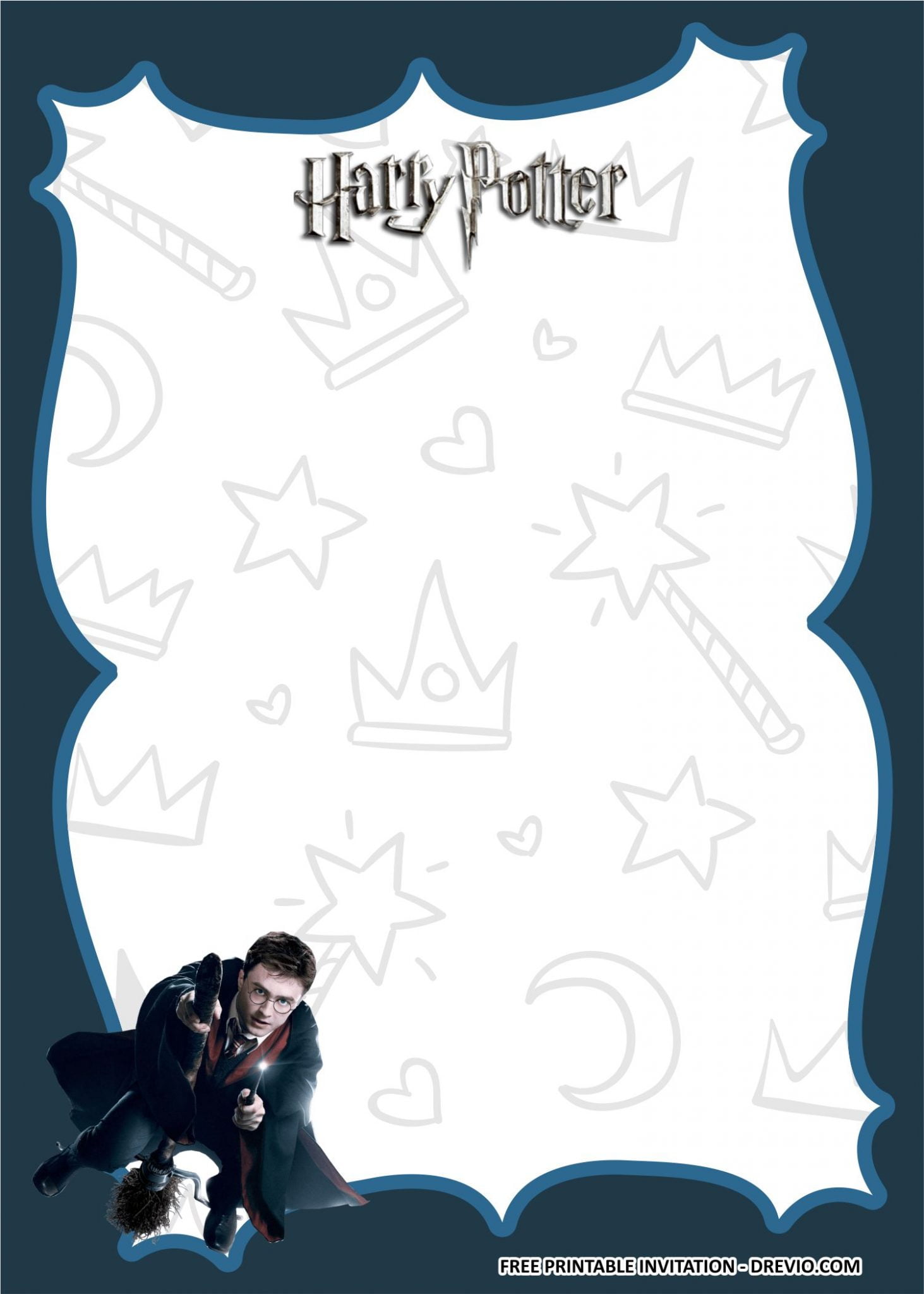 (FREE PRINTABLE) – Harry Potter Themed Party Kits Template | Download