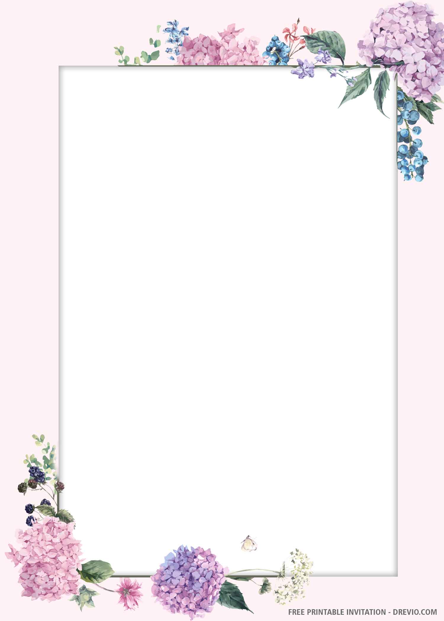 Floral Template Free Download