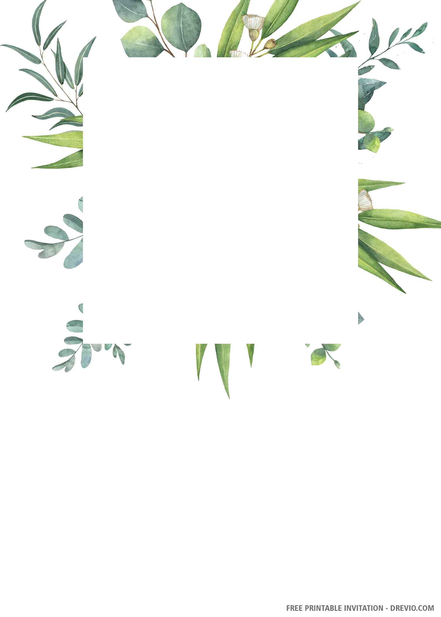 free-printable-green-leaves-wedding-invitation-templates-drevio
