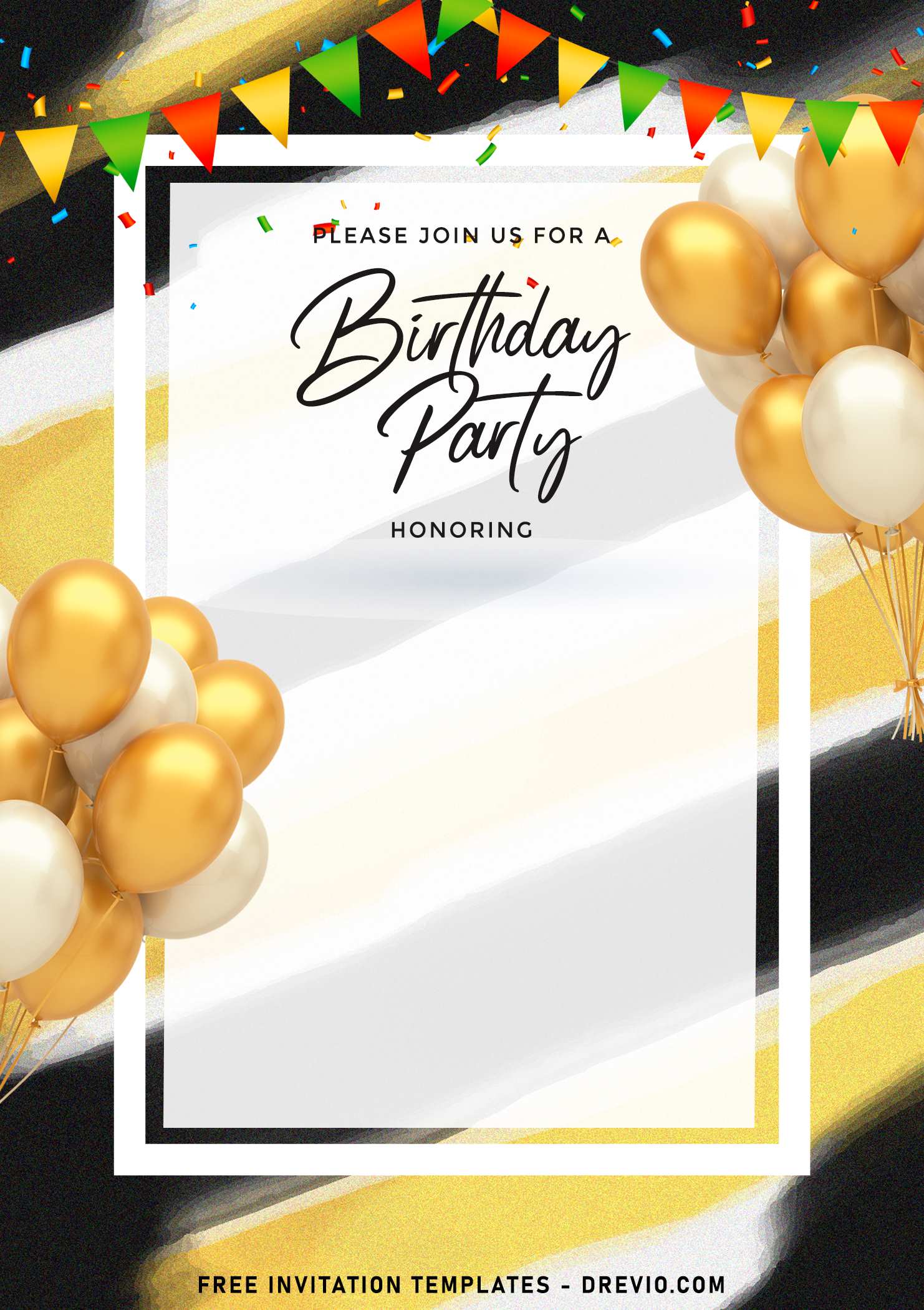 Party Invitation Background