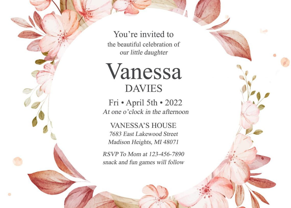 FREE Save the Date Invitation Template | Download Hundreds FREE ...