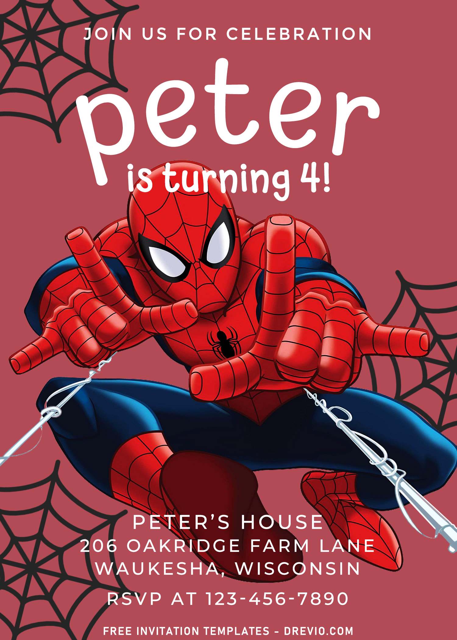 Bạn đang tìm kiếm thiết kế thẻ mời độc đáo và đẹp mắt cho bữa tiệc sinh nhật con trai mình? Hãy thử ngay mẫu thẻ mời Spiderman với thiết kế bắt mắt, tươi sáng và hứa hẹn sẽ làm hài lòng không chỉ bé mà cả khách mời của bạn. Hãy cùng xem hình chụp liên quan để cảm nhận thêm về sự độc đáo của mẫu thẻ mời này.