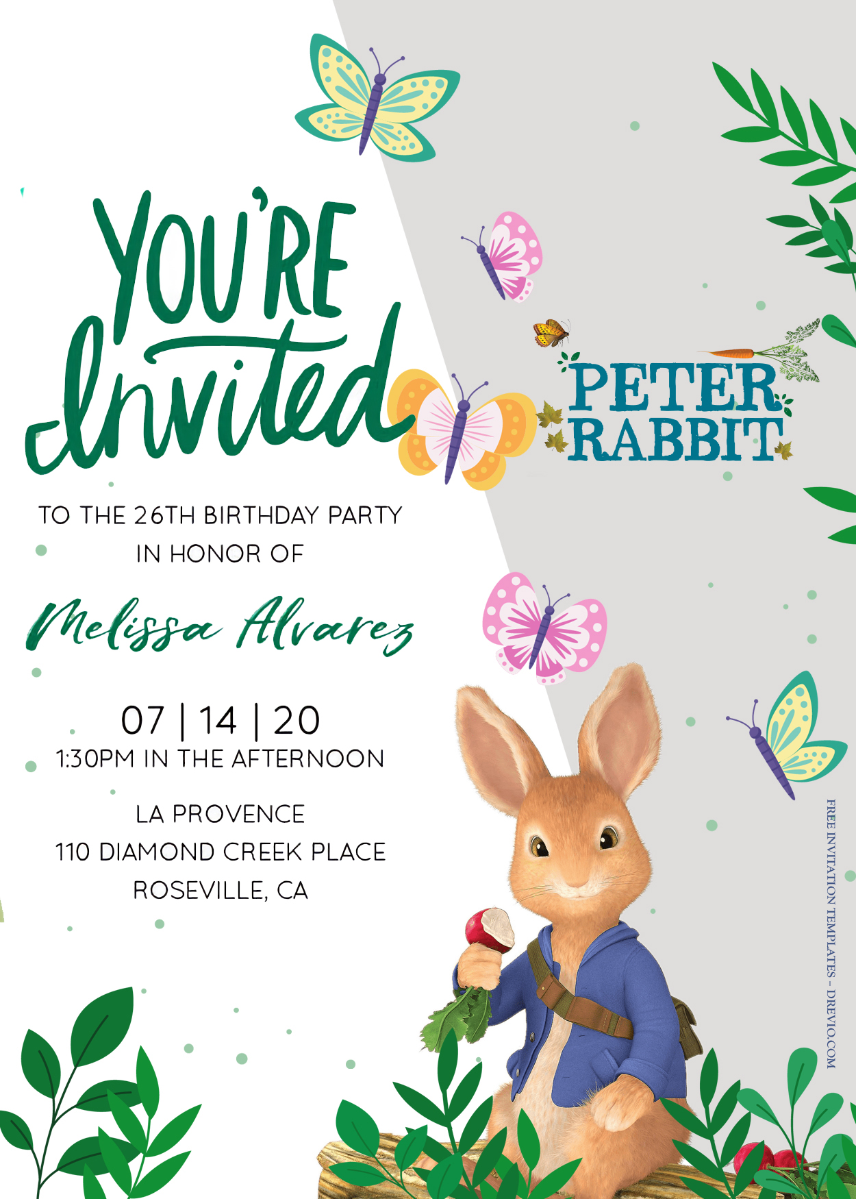 Peter Rabbit Birthday Party Ideas, Photo 2 of 9