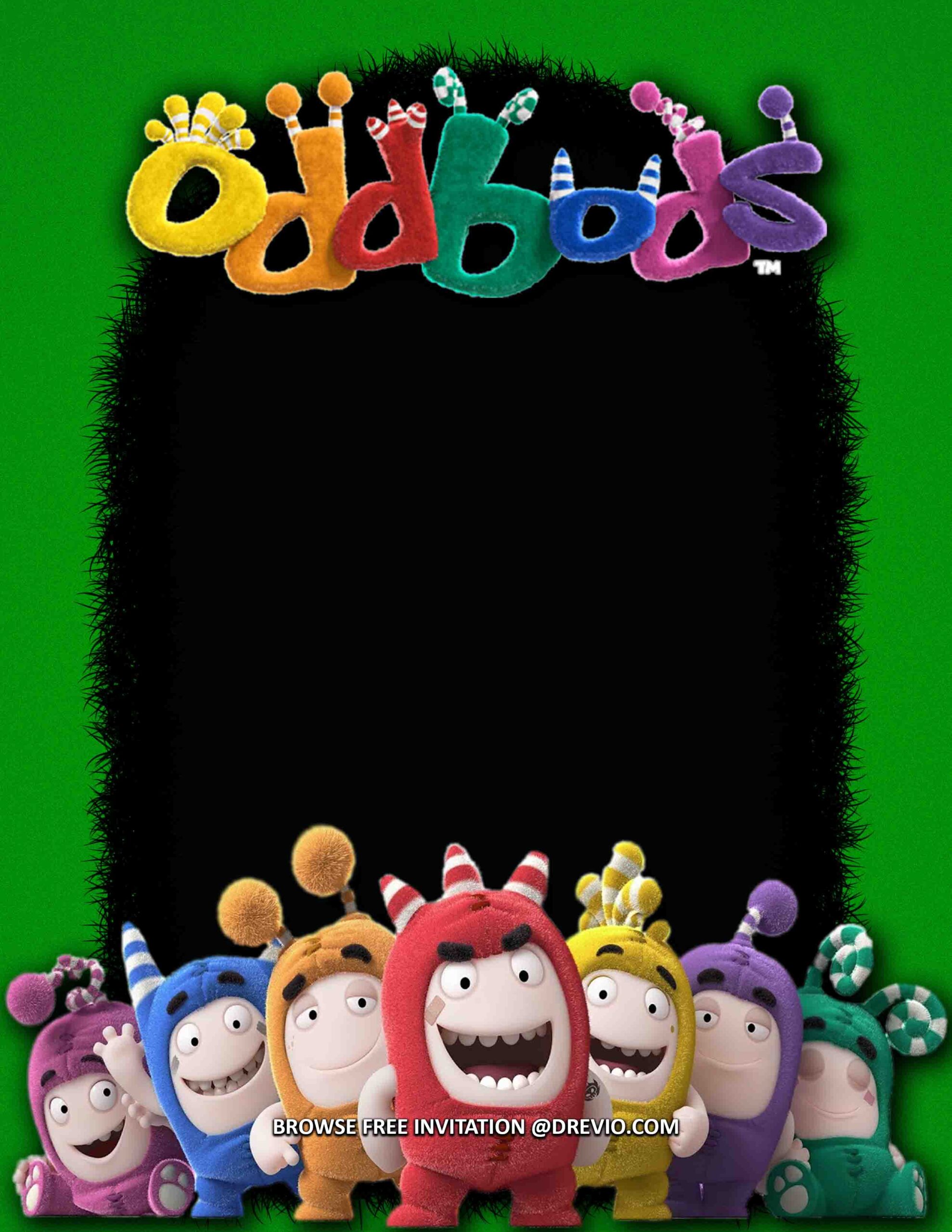 Convites Oddbods convites