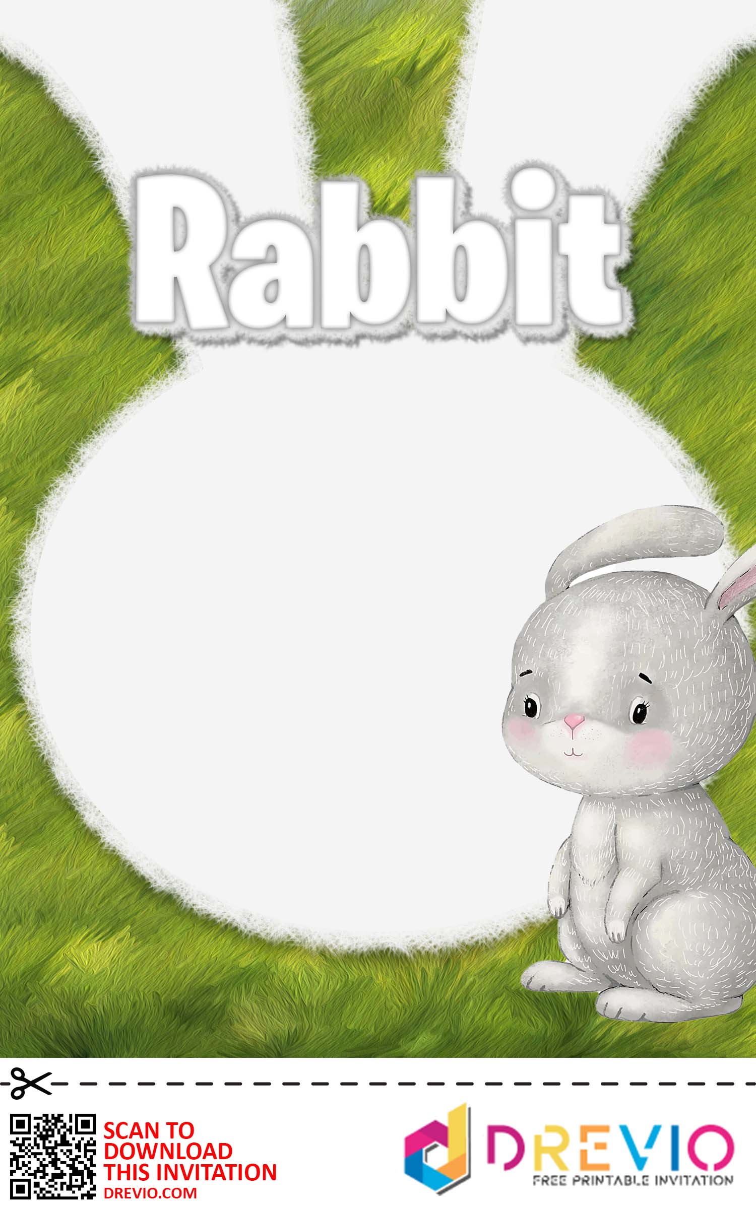 Baby Bio With Rabbit Theme Template Download on Pngtree