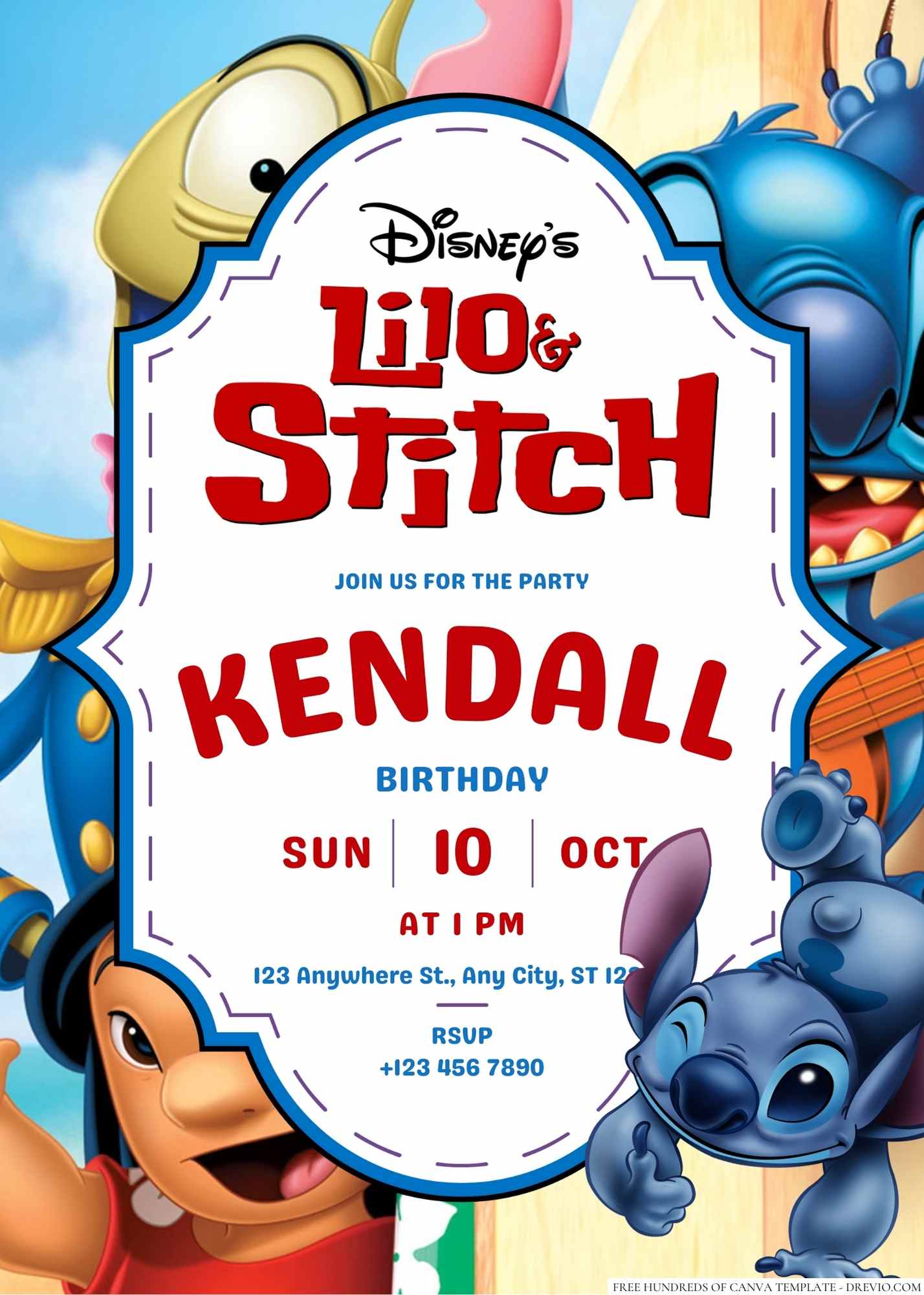Lilo & Stitch, Online Invitations