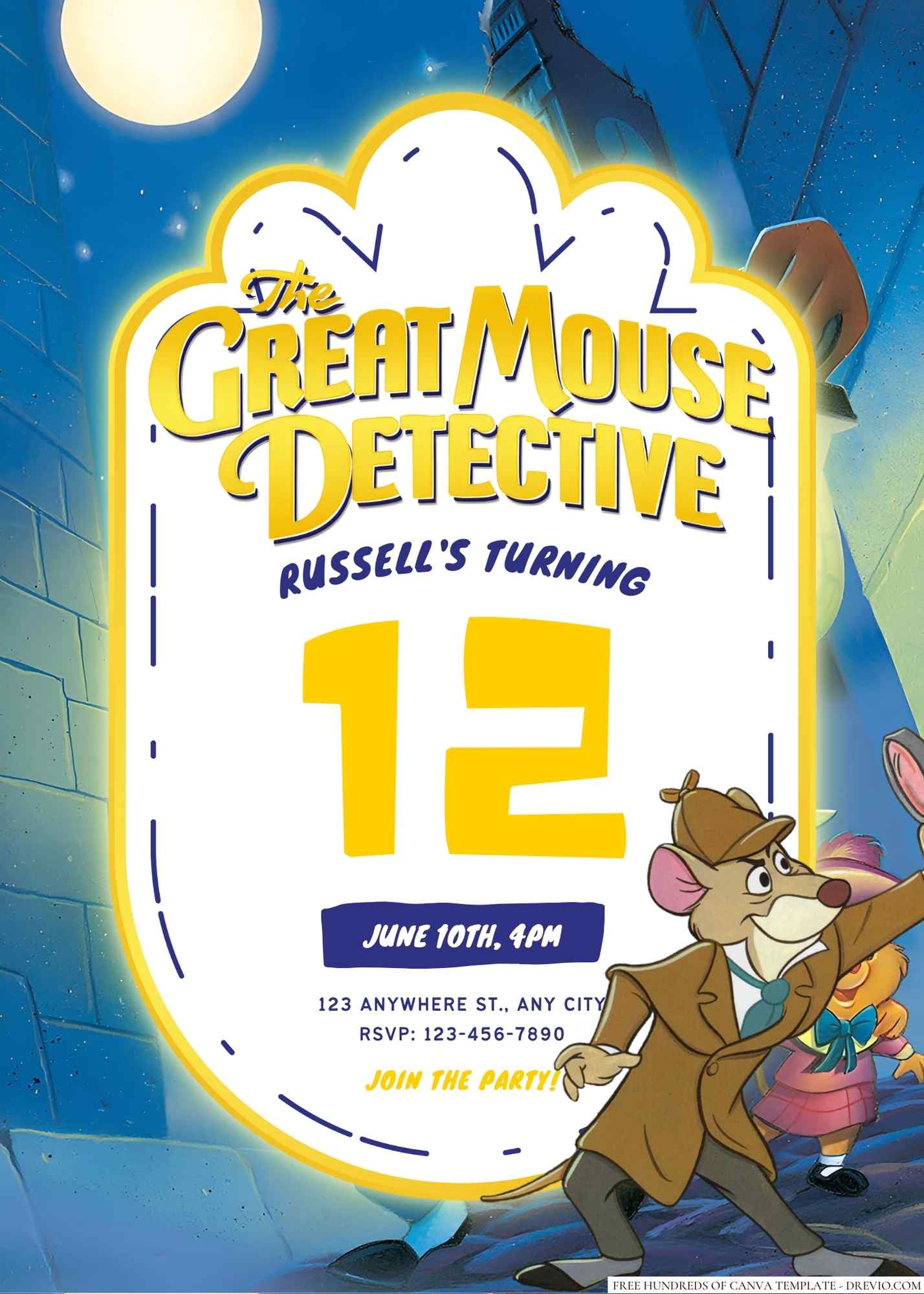 the great mouse detective poster