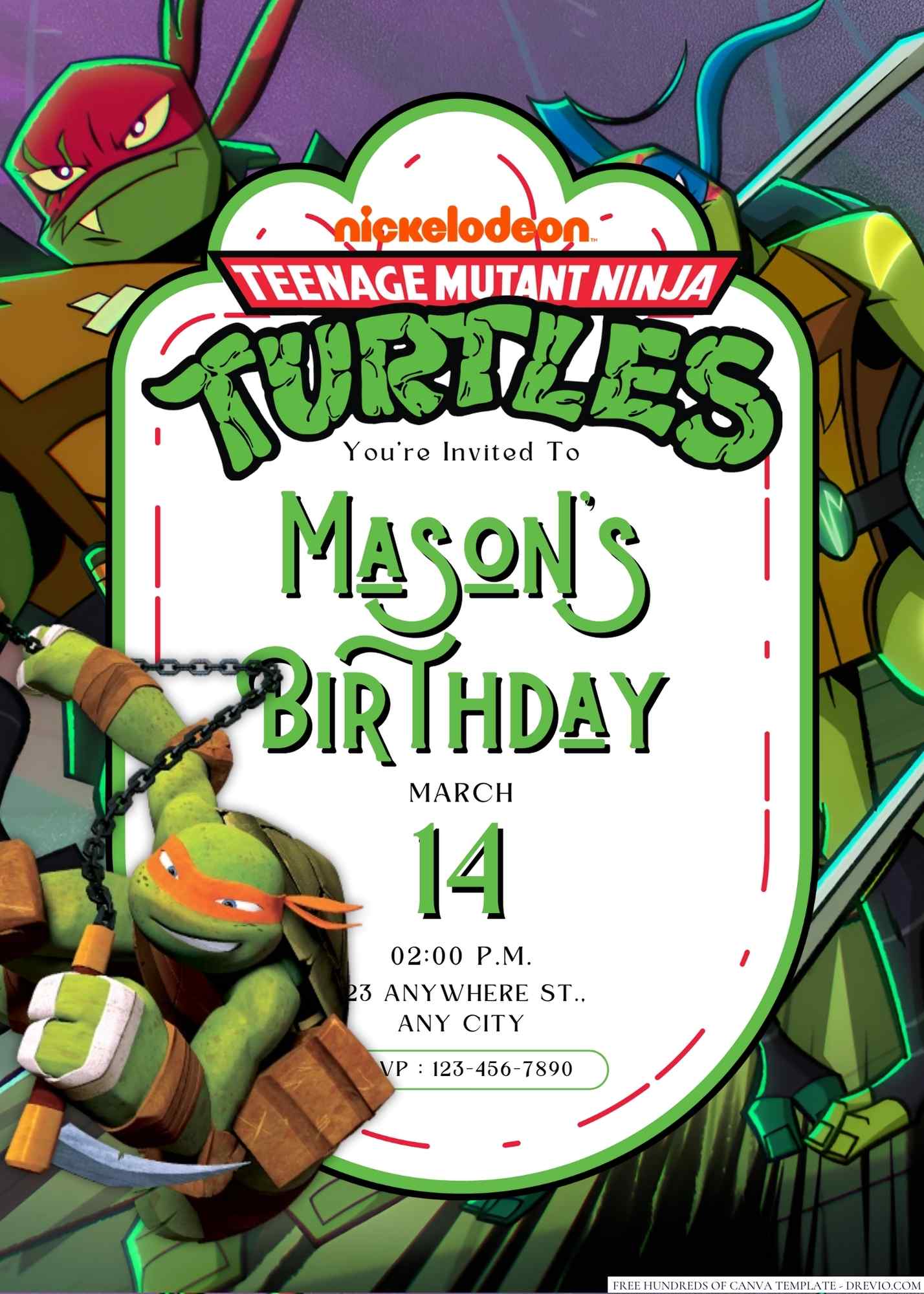 Ninja Turtles Cake ( Face Only) - CakeCentral.com